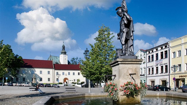 Zámecké námstí ve Frýdku