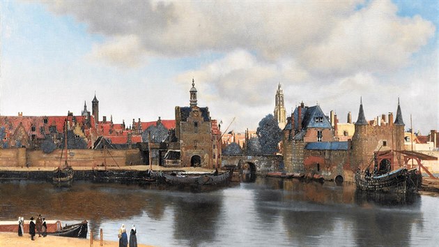 Jan Vermeer - Pohled na Delft.