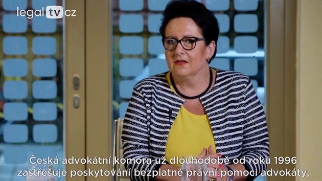 Irena Schejbalová, advokátka a editelka poboky eské advokátní komory v Brn.