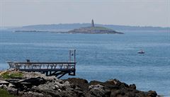 Místo, kde byla t�ia�edesátiletá Julie Dimperio Holowachová napadena �ralokem....