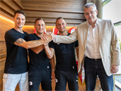 Slavia prodlouila smlouvy s Coufalem a kapitánem Boilem
