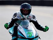 Dennis Foggia vyhrál Moto3 na Masarykov okruhu v Brn