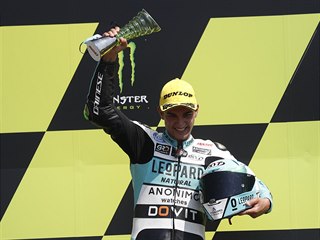 Dennis Foggia vyhrl Moto3 na Masarykov okruhu v Brn
