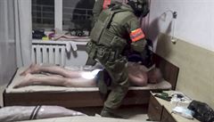 B�loruská KGB zadr�ela v sanatoriu poblí� Minsku 33 ruských �oldné�� z takzvané...