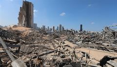 Místo výbuchu v Bejrútu. | na serveru Lidovky.cz | aktuální zprávy