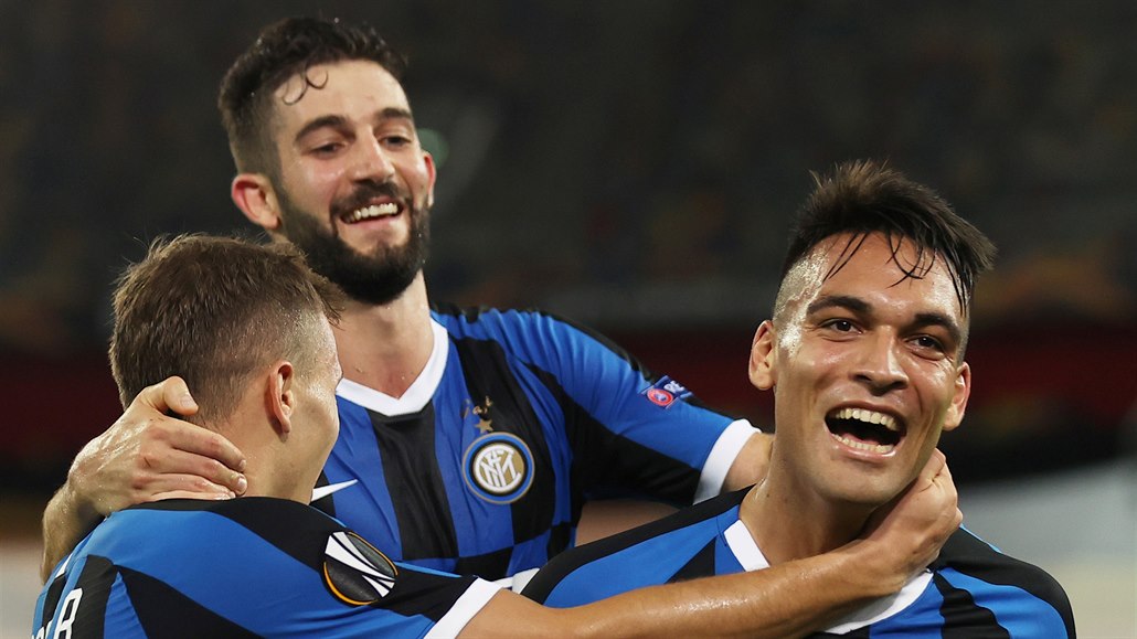 Lautaro Martinez zajistil Interu Milán postup do finále Evropské ligy.