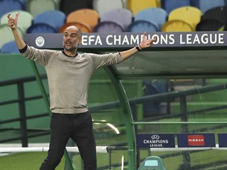 Kou City Pep Guardiola svj tm k postupu do semifinle LM nedovedl