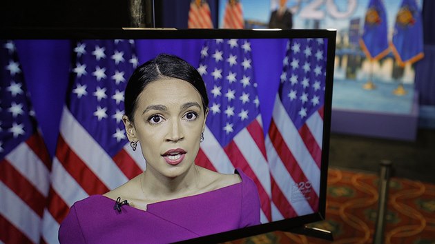 Progresivní poslankyn Alexandria Ocasio-Cortezová dostala na proslov jen 60...