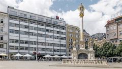 Moderní dominantu brnnského centra navrhl Bohuslav Fuchs s Ernstem Wiesnerem v...