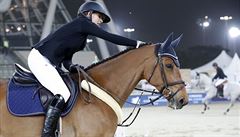 Anna Kellnerová na klisn� Catch Me If You Can