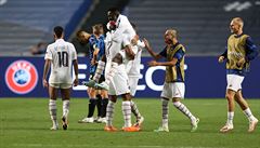 Hrá�i PSG se radují z výhry