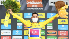 Critérium du Dauphiné ovládl Martínez. Roglič závod kvůli zranění ze sobotního pádu vzdal