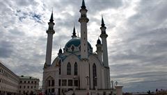 Hlavní me�ita v hlavním m�st� tatarského státu, Kazani. Zde panuje doopravdy...