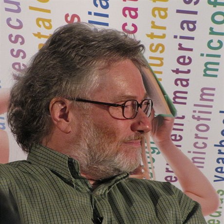 Skotský spisovatel Iain Banks.