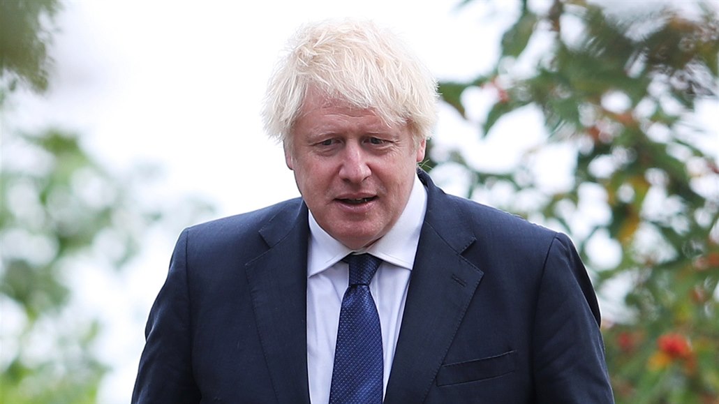 Britský premiér Boris Johnson.