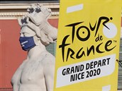 V Nice mají rouky ped startem Tour de France i sochy.
