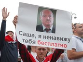 Blorusové na demonstraci poadují odstoupení Lukaenka.