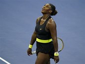 Rozhozená Serena Williamsová.
