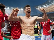 Robert Lewandowski se stal nejlepím stelcem uplynulého roníku Ligy mistr.