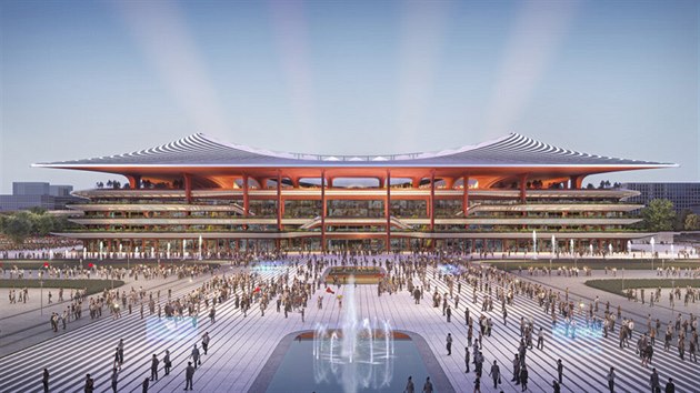 Zaha Hadid Architects postaví fotbalový stadion