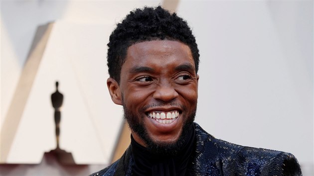 Chadwick Boseman na p�ed�v�n� Oscar�.