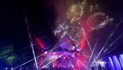 Ohostroj ped duelem Whyte vs. Povtkin.