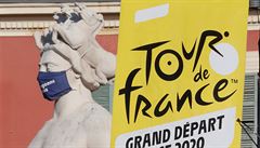 V Nice mají rou�ky p�ed startem Tour de France i sochy.