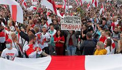 Lidé v Blorusku poadují odstoupení Lukaenka.