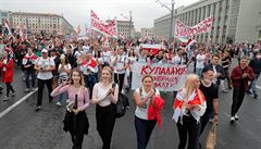 Lidé v Blorusku poadují odstoupení Lukaenka.