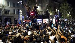 Zničené obchody, zásah slzným plynem. Pařížská policie při finále LM zadržela 148 fanoušků