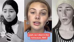 TikTokový trend - videa s tématikou holocaustu.