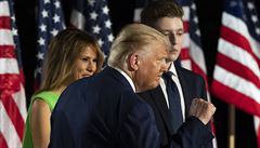 Americký prezident Donald Trump s manželkou Melanií a synem Barronem na... | na serveru Lidovky.cz | aktuální zprávy