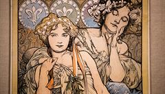 Výstava iMucha v Praze.