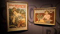 Výstava iMucha v Praze.