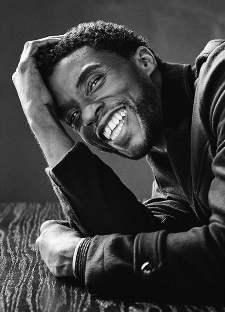 Zesnulý herec Chadwick Boseman.