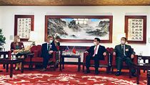 Na letiti v Tchaj-peji sentory uvtal ministr zahrani Jaushieh Joseph Wu