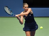 Karolína  Plíková na US Open
