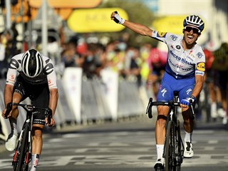 Druhou etapu Tour de France ovldl Francouz Julian Alaphilippe.