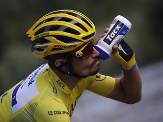 Julian Alaphilippe si udrel lut trikot pro ldra Tour de France i po tet...