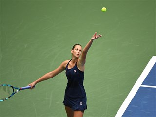 Karolna Plkov na US Open