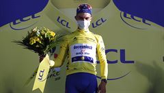 Po druhé etap� se do �lutého trikotu oblékl Julian Alaphilippe.