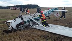 Spadlé letadlo u Boitova na Blanensku