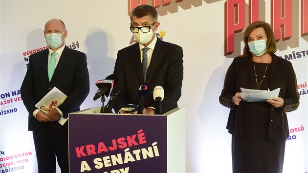 Předseda vlády Andrej Babiš zahájil kampaň hnutí ANO.