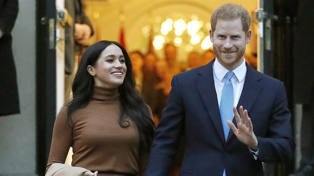 Britský princ Harry a jeho americká manelka Meghan.