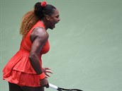 Serena Williamsová ve tvrtfinále US Open 2020