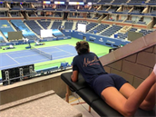 Karolína Plíšková na US Open.