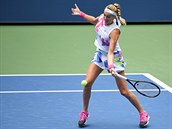 Petra Kvitová ve druhém kole US Open.
