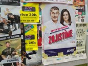 Nový pedvolební plakát stedoeského hnutí ANO hlásající heslo: Testy na...