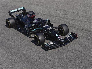 Lewis Hamilton z Mercedesu