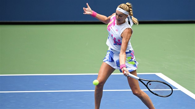 Petra Kvitová ve druhém kole US Open.